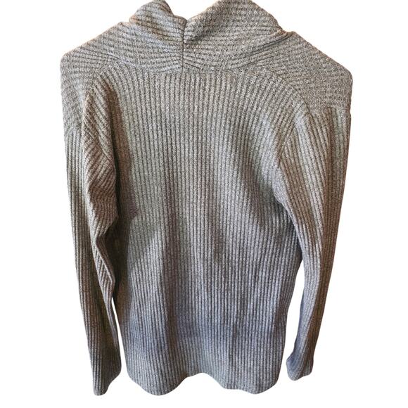 Anthropologie Akemi + Kim Long V Neck Sweater S Womens Green Long Sleeve Fall - Picture 5 of 5